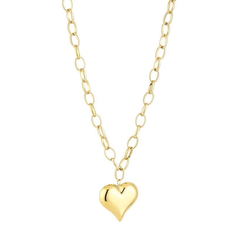 Bold Heart Necklace