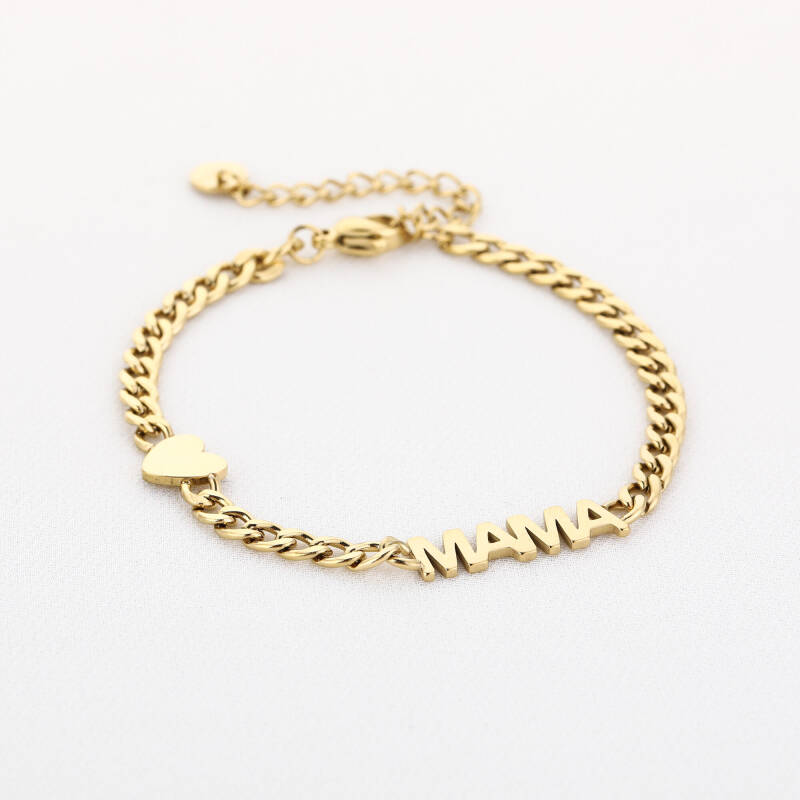 MAMA Armband – Stainless Steel – Sunset Fashion