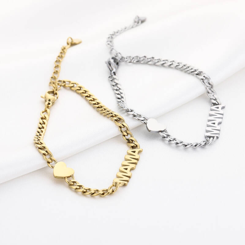 MAMA Armband – Stainless Steel – Sunset Fashion