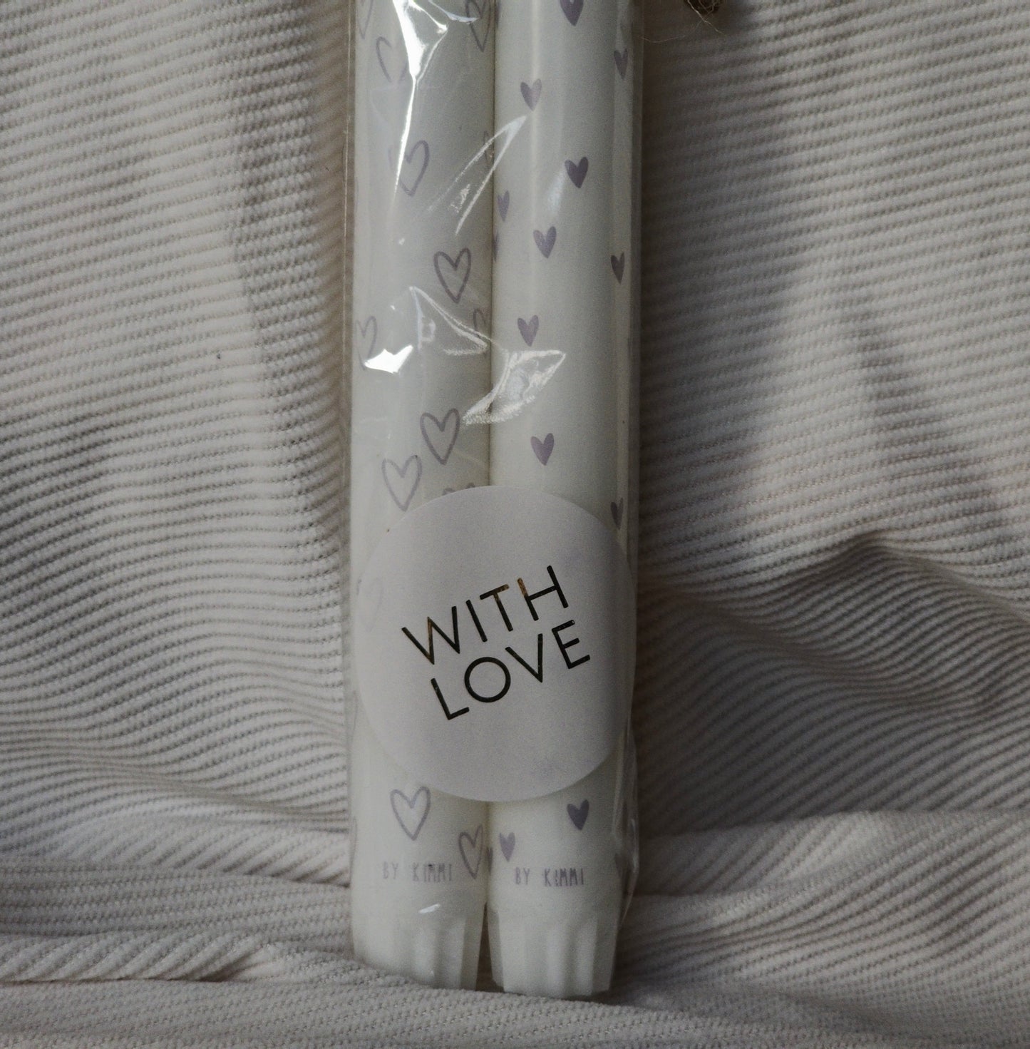 Giftset Rustik Lys Dinerkaarsen – 2 stuks