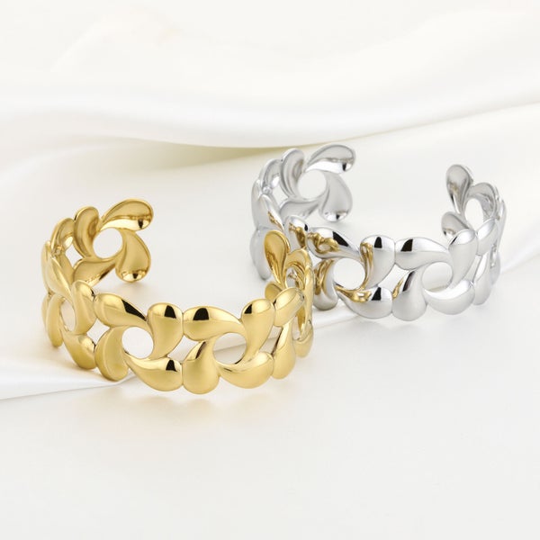 Braided Open Bangle